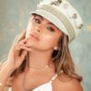 Kepi BOHO FESTIVAL WHITE