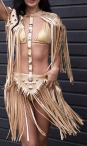 SAFARI LEIA GOLDEN +HOMBRERAS