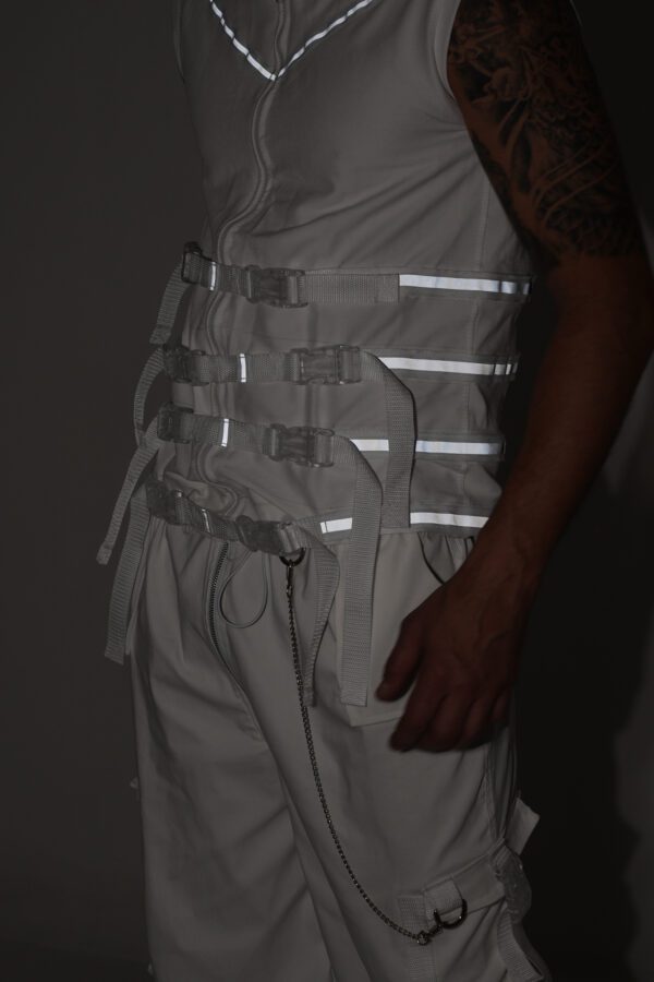 CHALECO REFLECTIVO DIMITRI WHITE - Imagen 9