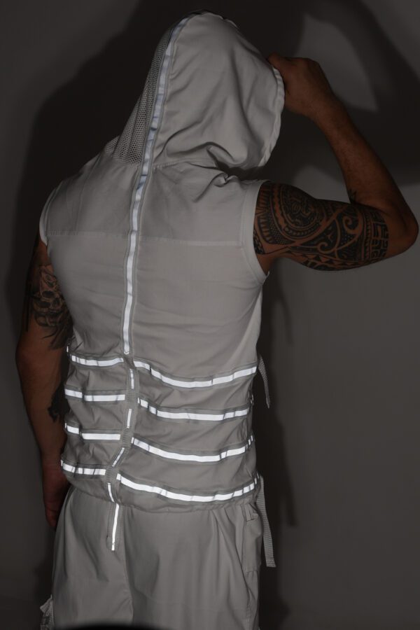 CHALECO REFLECTIVO DIMITRI WHITE - Imagen 6