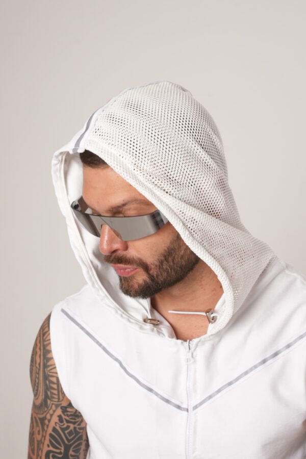 CHALECO REFLECTIVO DIMITRI WHITE - Imagen 4