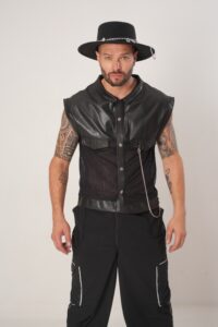 SET CHALECO ROCKET + SOMBRERO